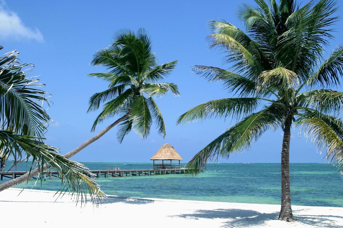 Strand in Belize