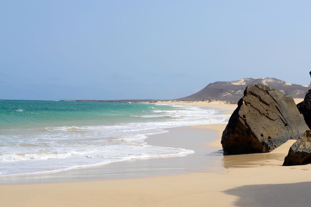 Strand op Boa Vista