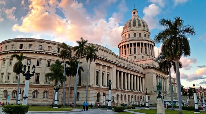 De officile hoofdstad Havana