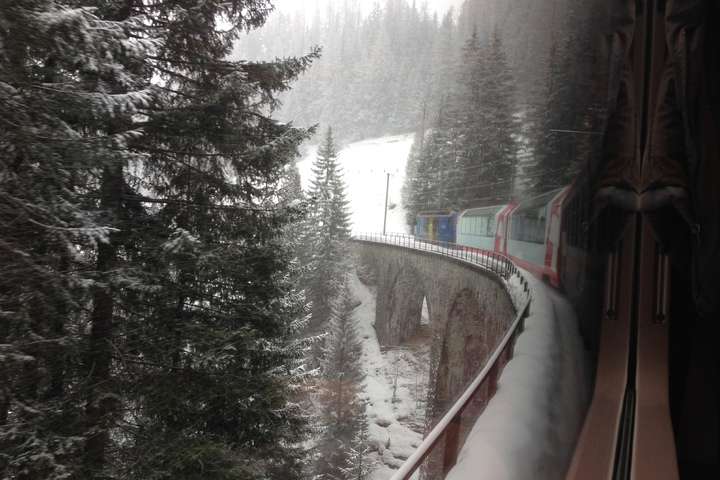 treinrit Zwitserland