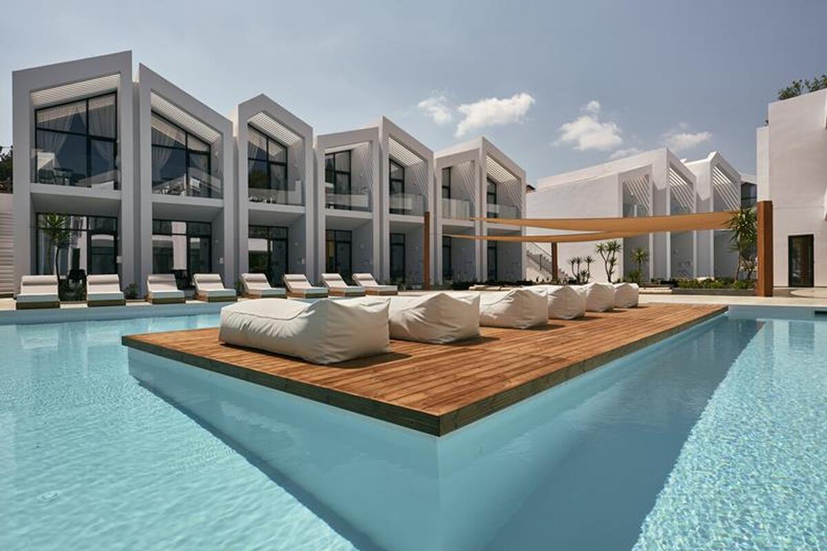 Swim up kamer in het Cavo Vezal