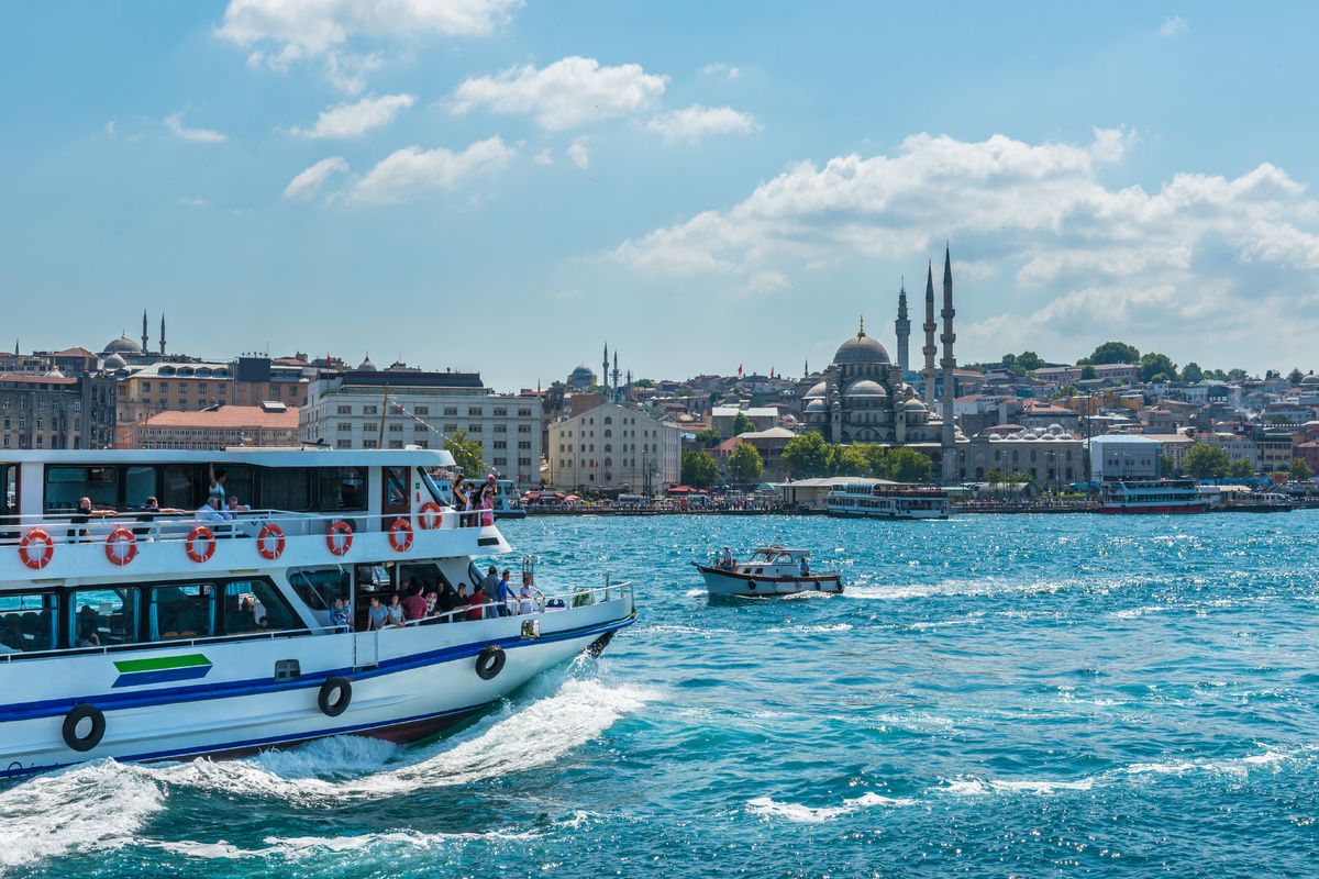 Boottocht over de Bosporus