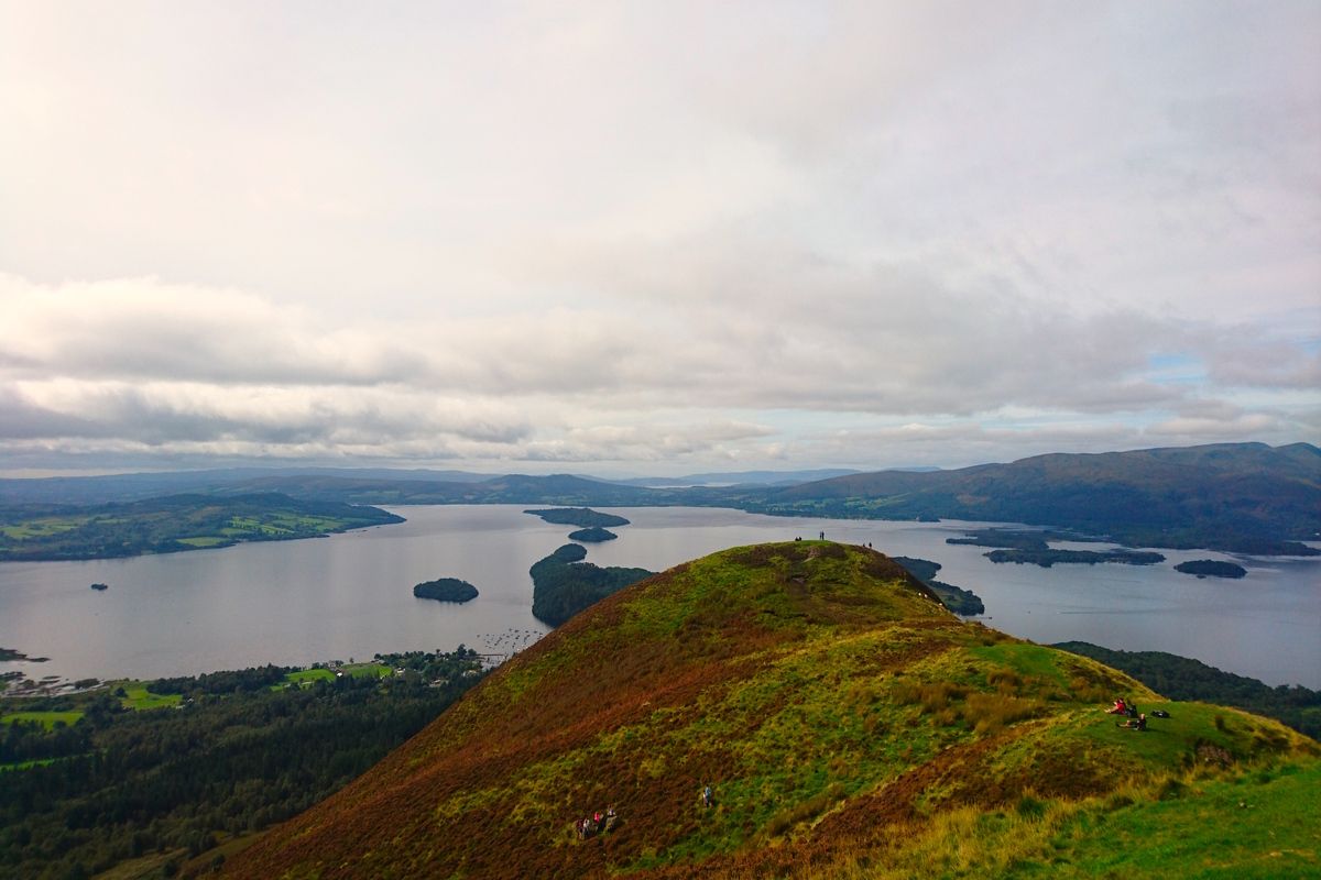 Uitzicht vanaf Conic Hill