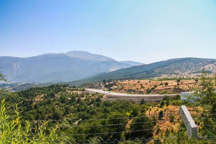 Natuur in het zuidoosten van Turkije