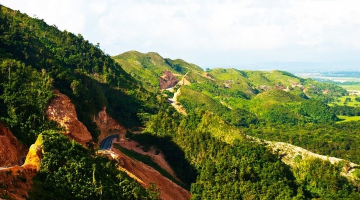 Berglandschap Dominicaanse Republiek