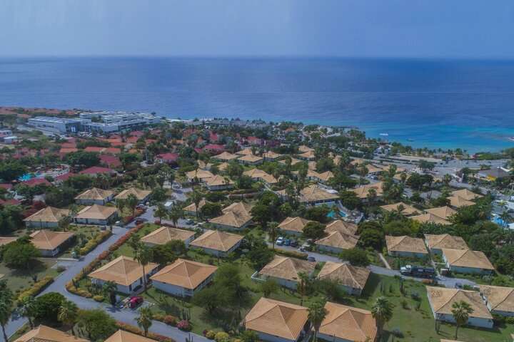 Hotelcomplex vanaf boven