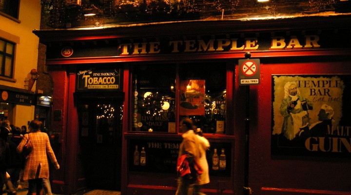 Een traditionele Ierse pub