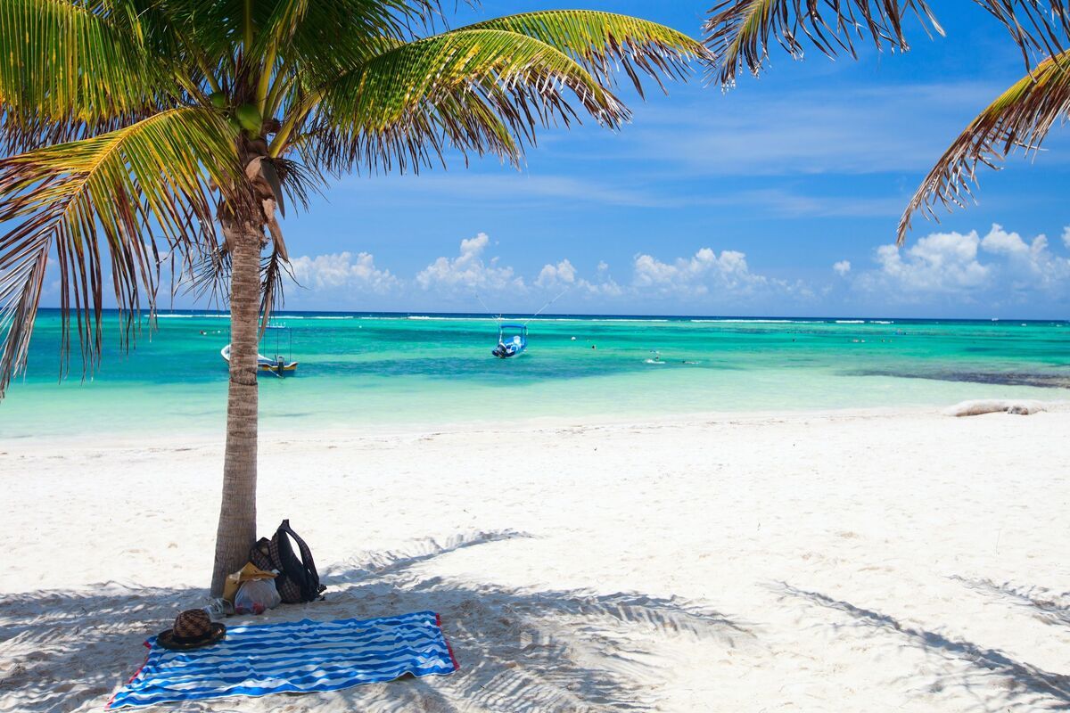 Akumal strand in Mexico
