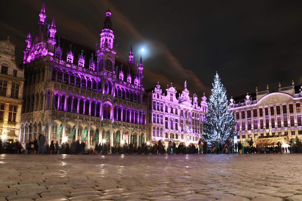 Kerstsferen in Brussel