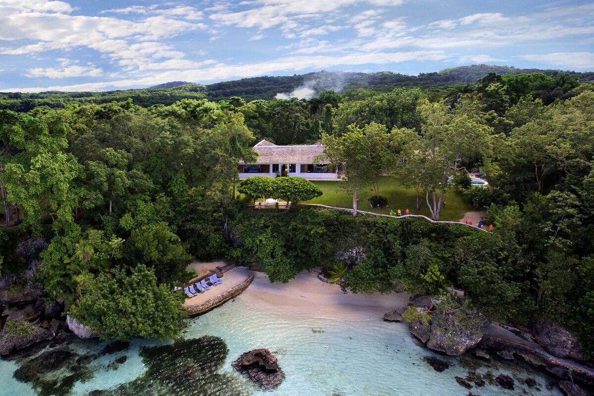 Fleming Villa met eigen strand