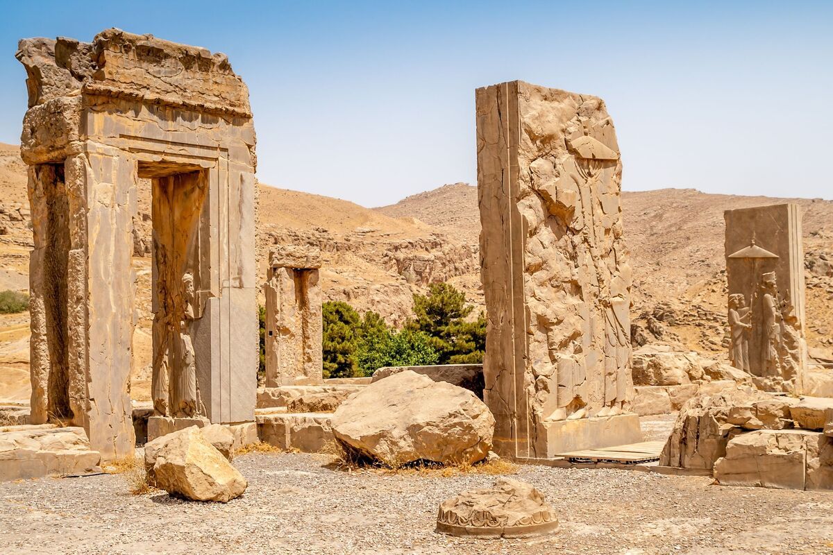 Ruines Persepolis monument bezienswaardigheid