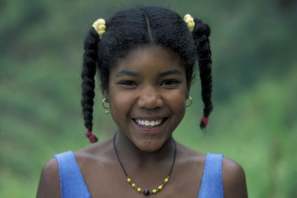 Meisje uit Kaapverdi�