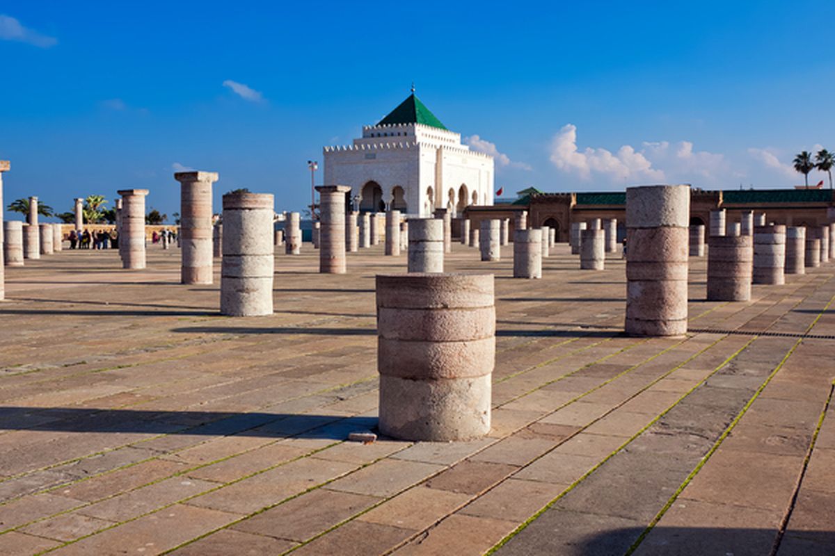 mausoleum van Mohammed V, Rabat, Marokko
