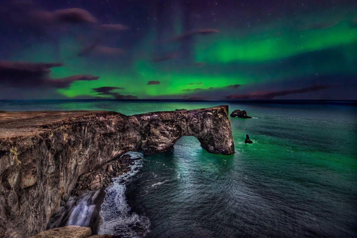 Fantastisch uitzicht op Dyrholaey