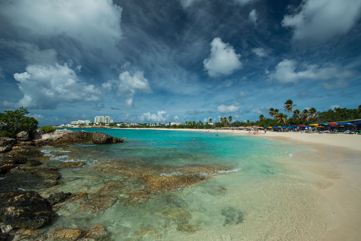 Mullet Bay Beach, Sint-Maarten