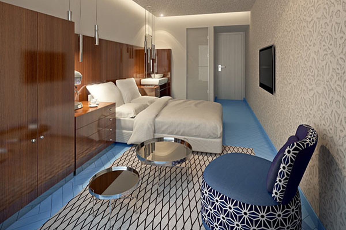 Een kamer in het Soleil Boutique Eilat Hotel