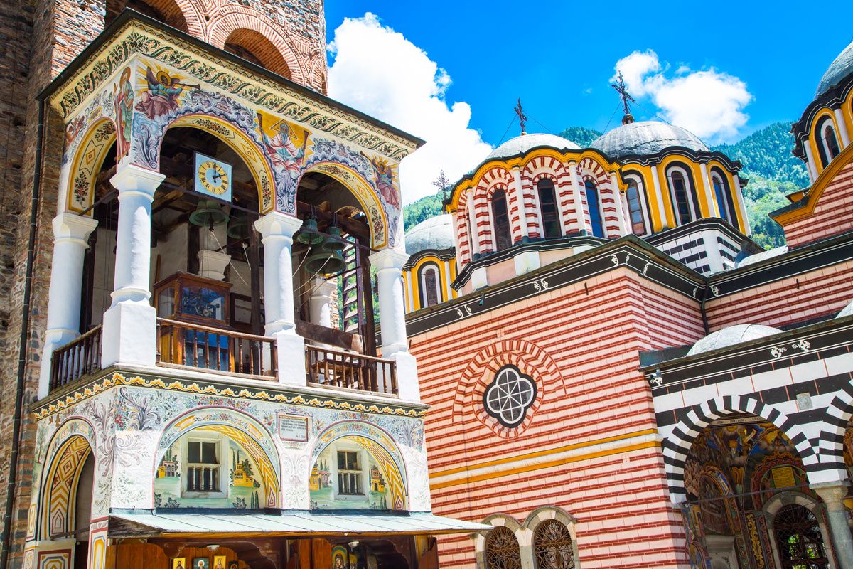 Kleurrijke Rila klooster