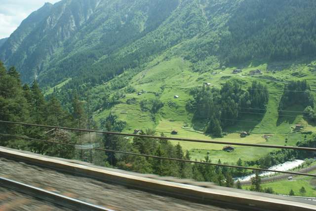 Treinreizen door Zwitserland