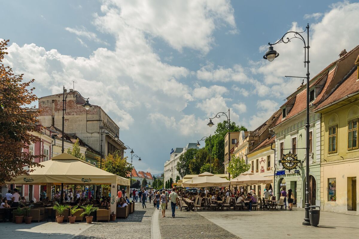 Centrale plein Sibiu, Roemenie