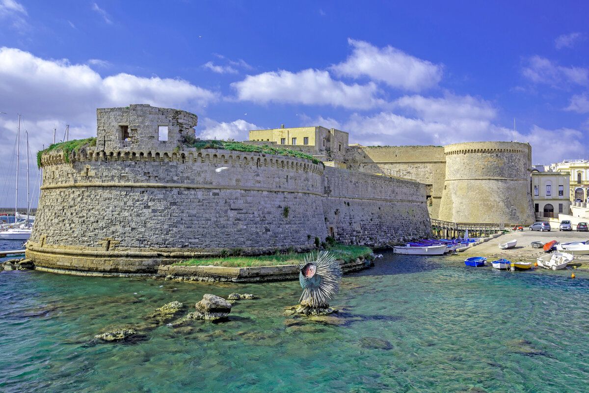 Het mooie Gallipoli aan de Ionische zee