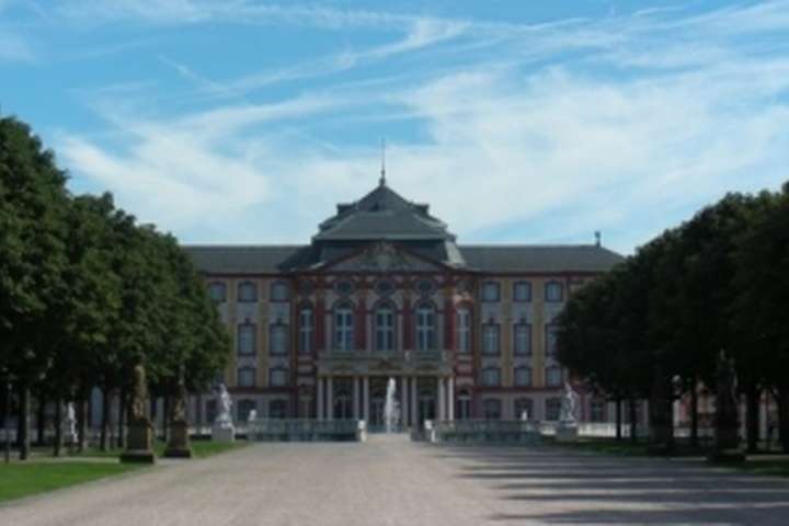 kasteel Bruchsal, Duitsland, fietstocht