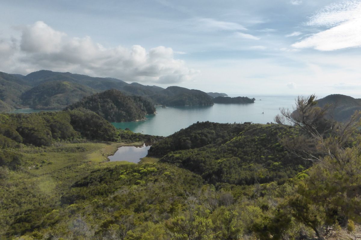 Uitzicht vanaf hogeraf