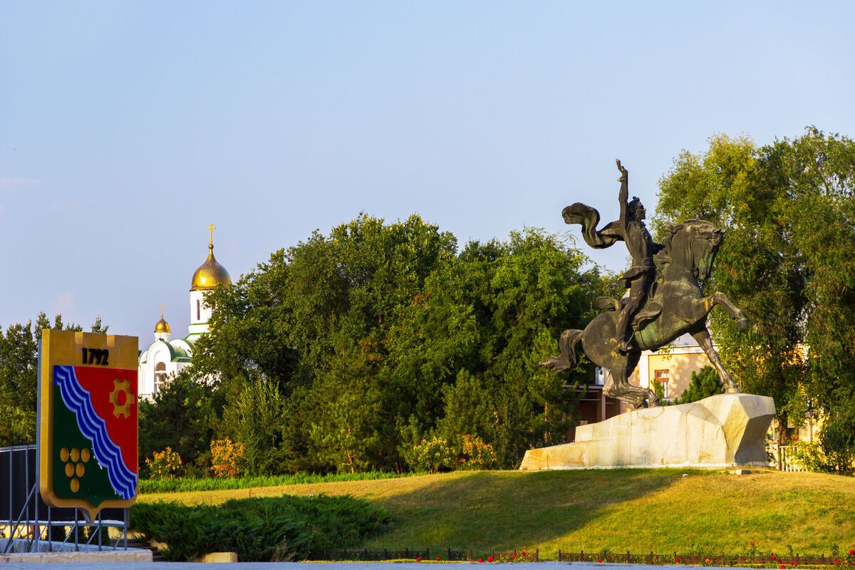 Monument aan Alexander Suvorov, Tiraspol
