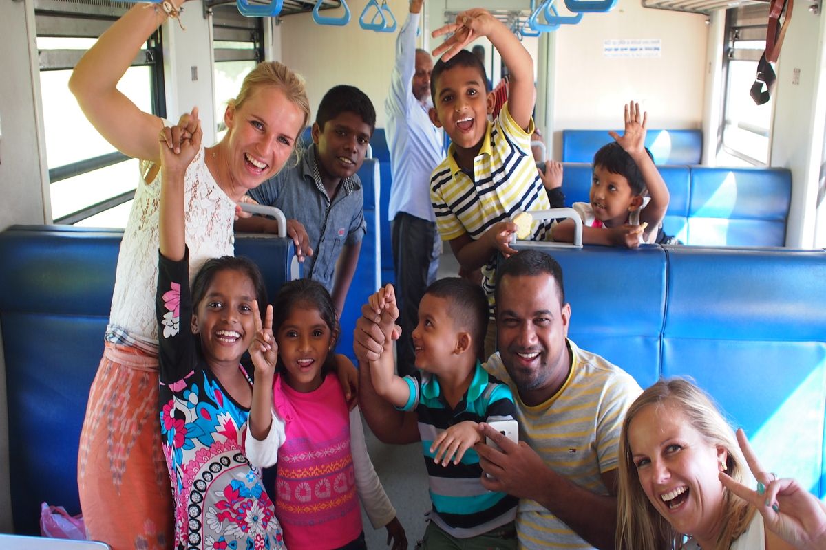 Aandacht in de trein