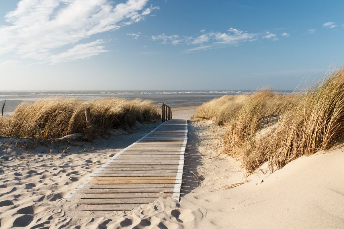 Strandopgang van Langeoog