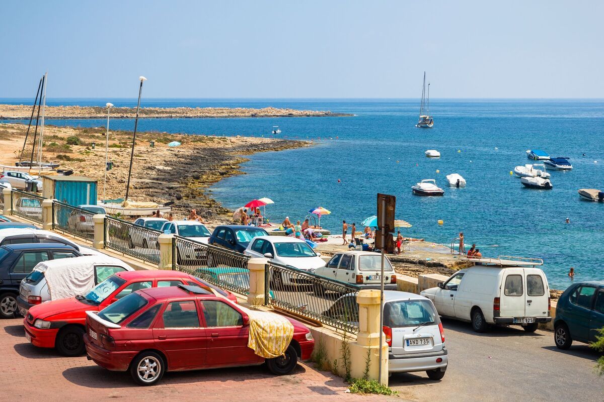 Rock kust, Qawra, Malta