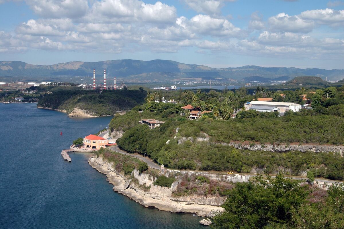 Kustlijn van Santiago de Cuba