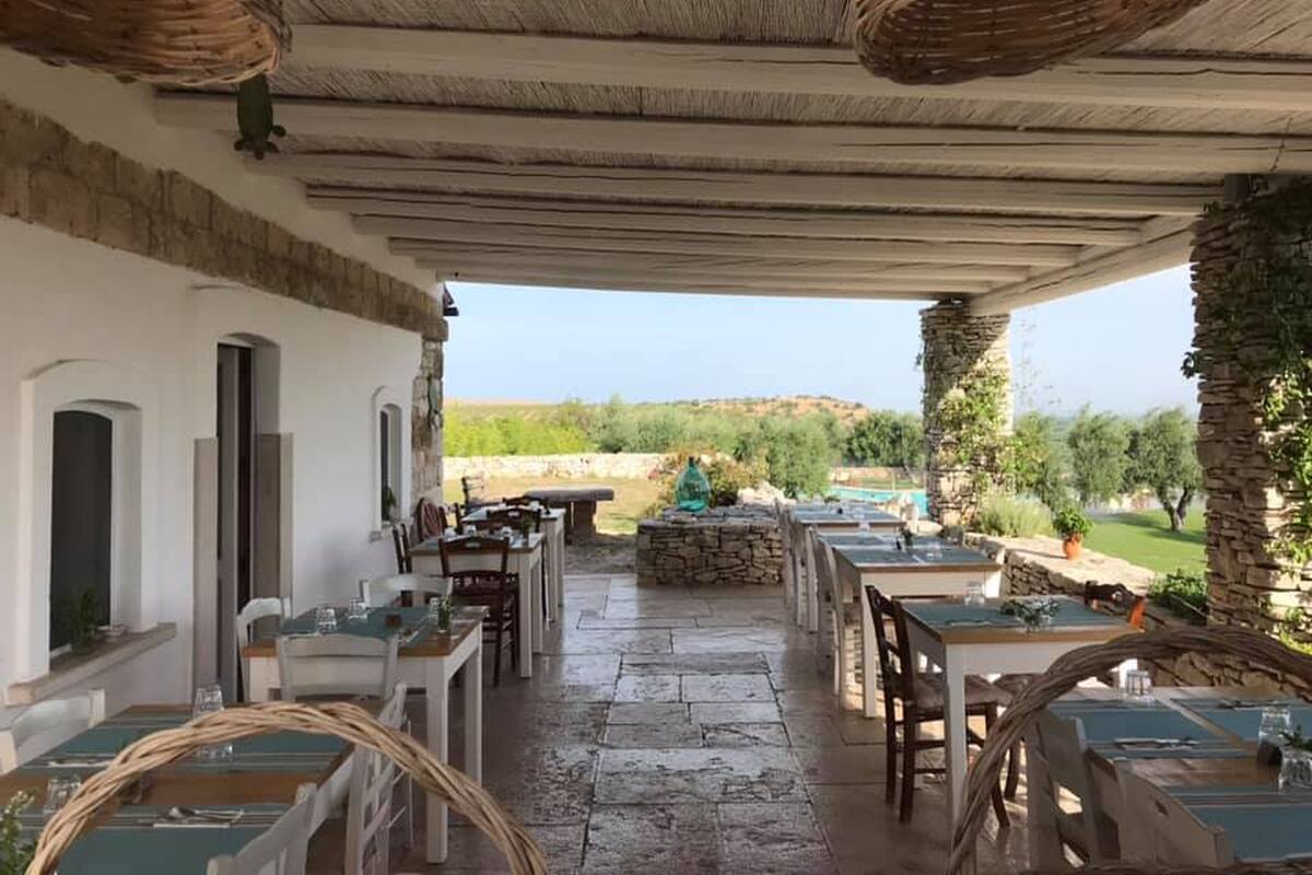 Fijn dineren op het buitenterras