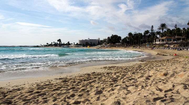 Zandstrand Ayia Napa