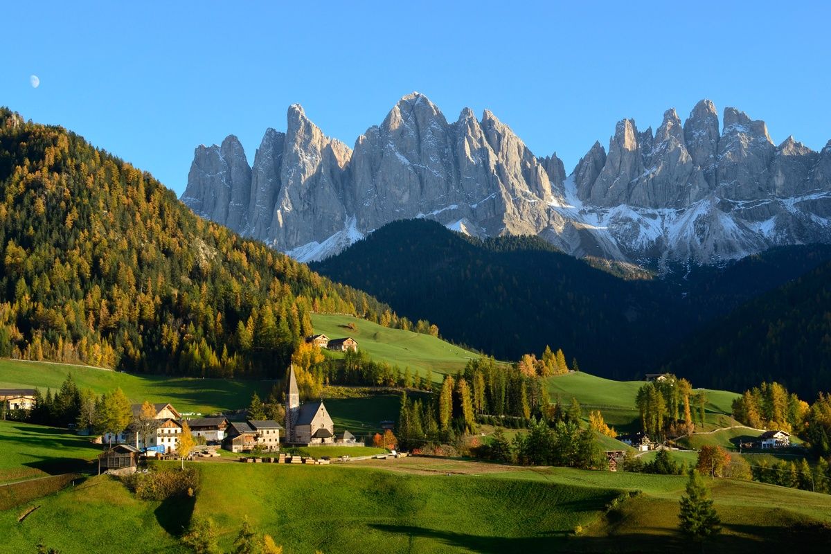 Uitgestrekte gebied van Tirol