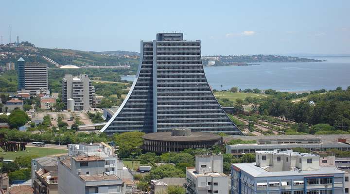 Mooi plaatje van Porto Alegre