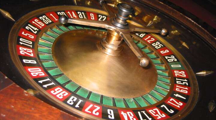 Roulette in casino