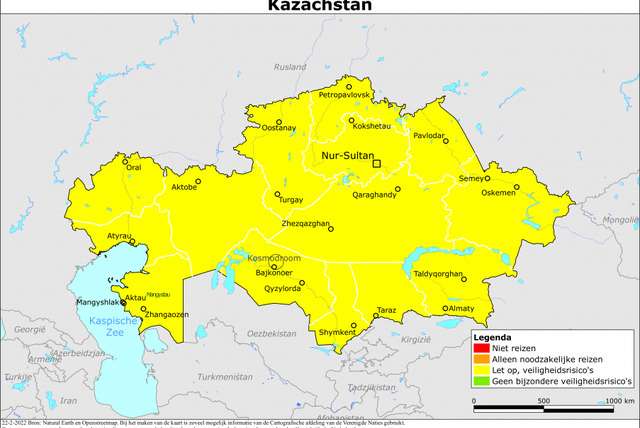 Reisadvies: Is Kazachstan een veilig vakantieland?