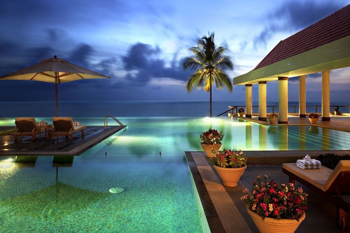 The Leela Kovalam Beach