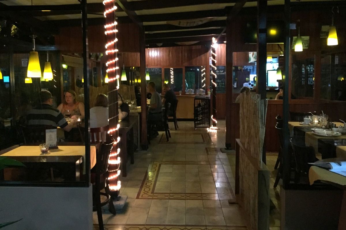 Het gezellige restaurant bij Rincon de San Jose