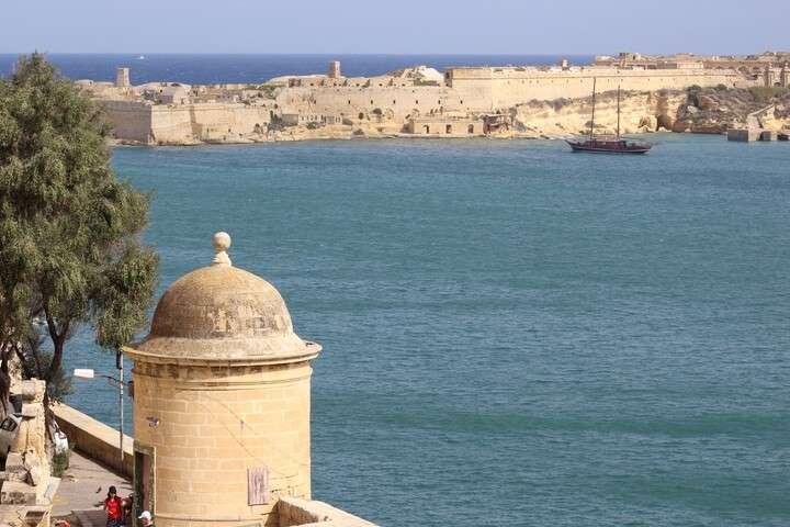 Mooie uitzichten op the three cities