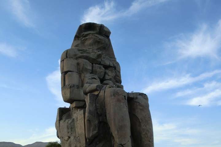 Kolossen van Memnon, Egypte, Luxor