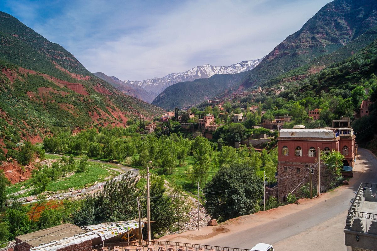 Ourika vallei, Noord-Marokko