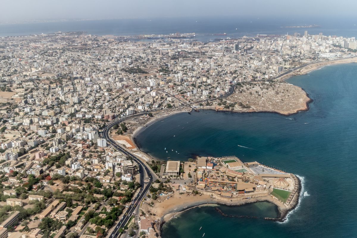 Dakar, de hoofdstad van Senegal