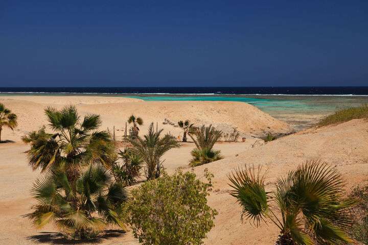 Strand Marsa Alam, Egypte