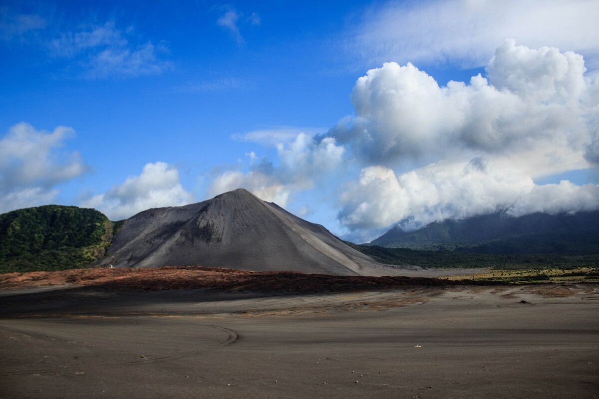 De vulkanen van Vanuatu