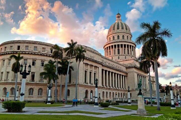 De officiële hoofdstad Havana