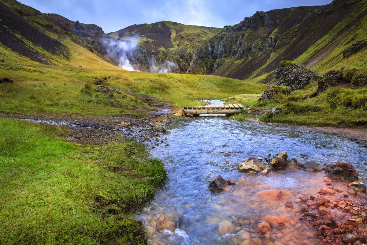 Warmwaterbronnen Hveragerdi, IJsland