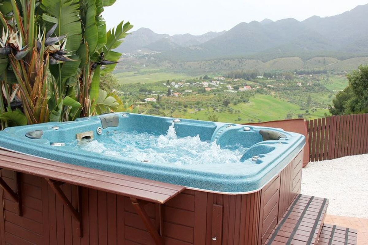 Jacuzzi met uitzicht