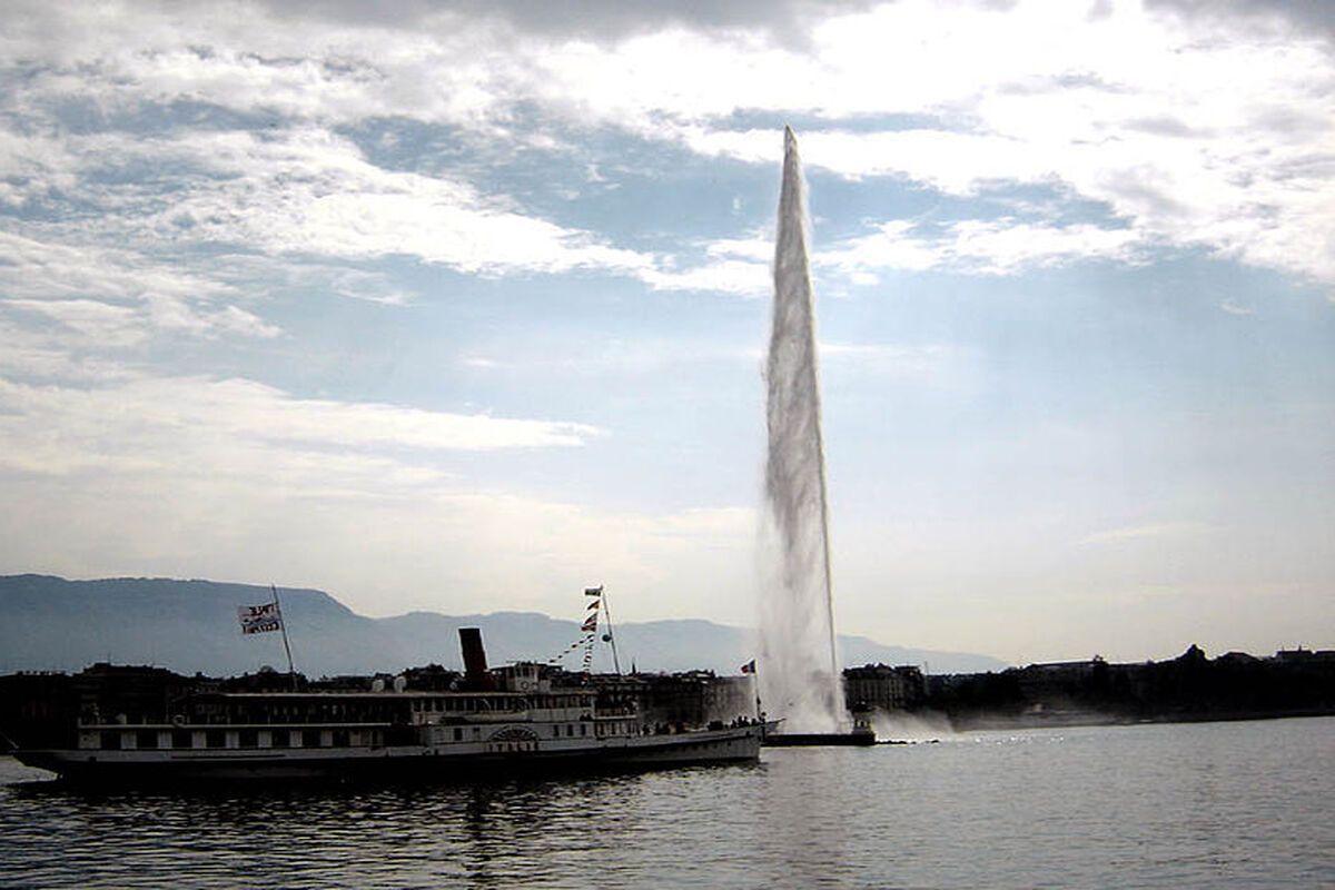 De fontein van Gen&egrave;ve