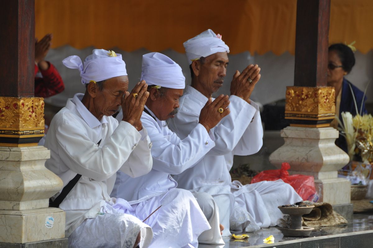 Bidden op Bali